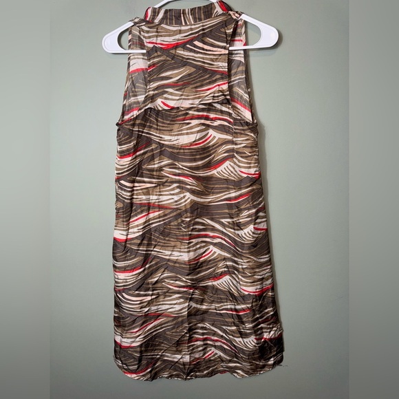 Veronica Beard Women’s Multicolor Sleeveless Dress 100% Silk Sizing 1 - Picture 2 of 5